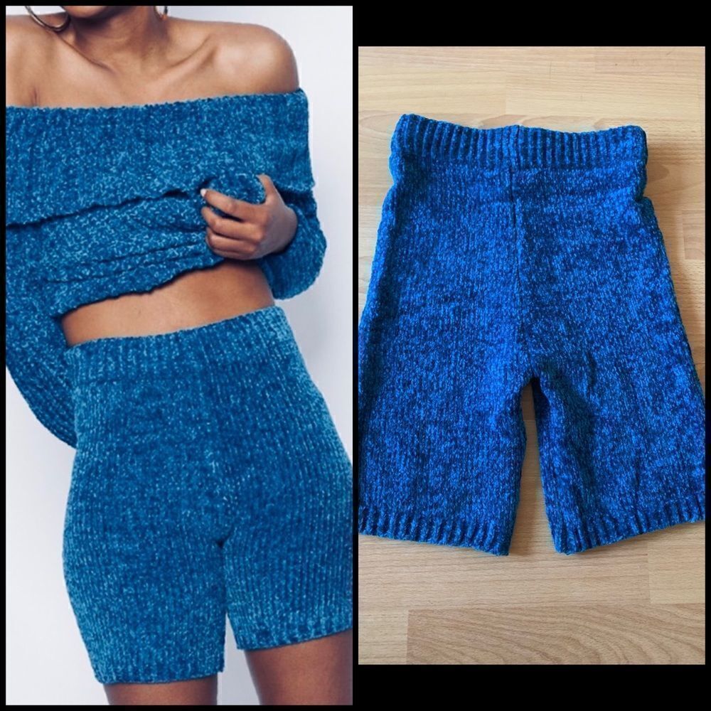 Fuzzy Biker Shorts 
